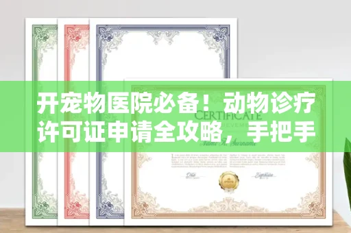 苏州开宠物医院必备!动物诊疗许可证申请全攻略,手把手教你过审
